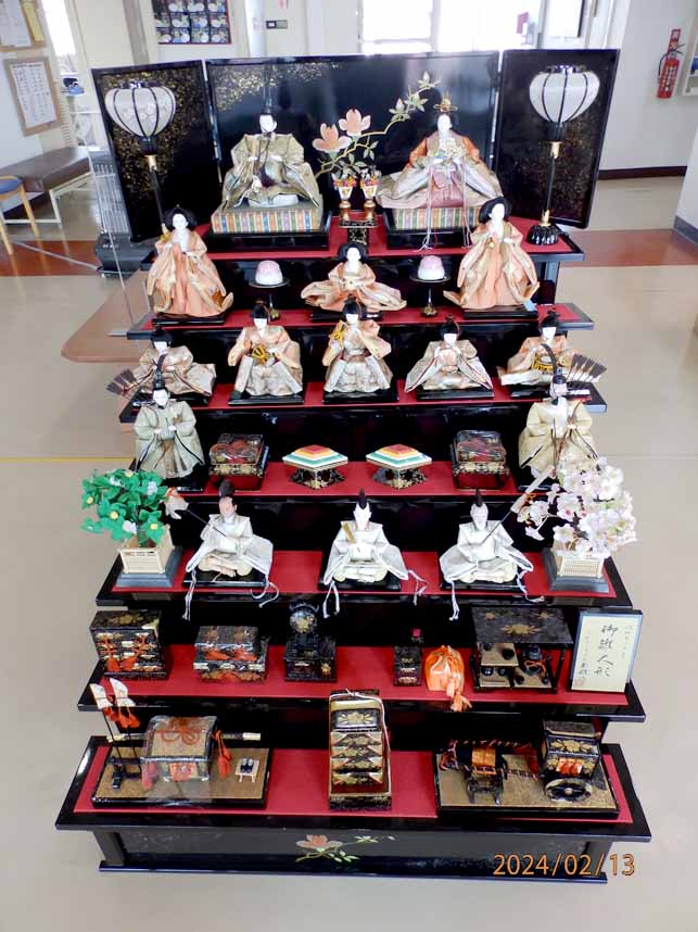 令和6年 2月 雛飾り いっぺこっぺ用2