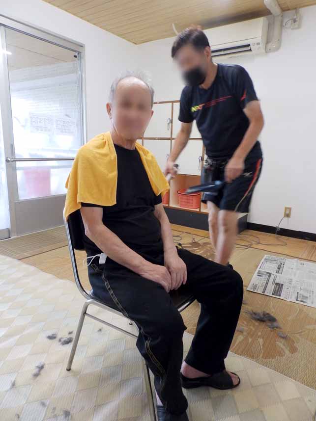 令和6年 6月 散髪 ブログ用2