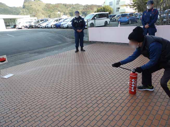 令和7年 1月 避難訓練 ブログ用7