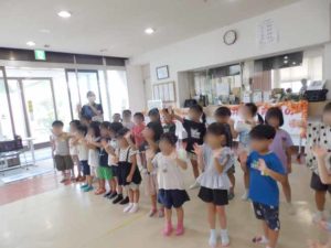 令和7年　9月　保育園慰問